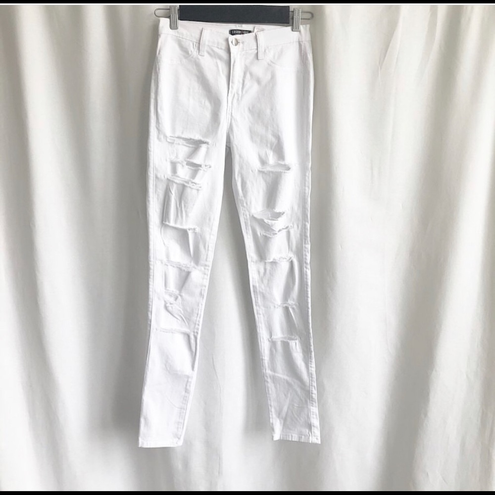 Fashion Nova distressed jeans